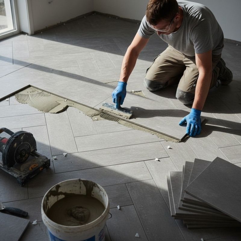 Bathroom Flooring Installation in Fredericksburg, VA