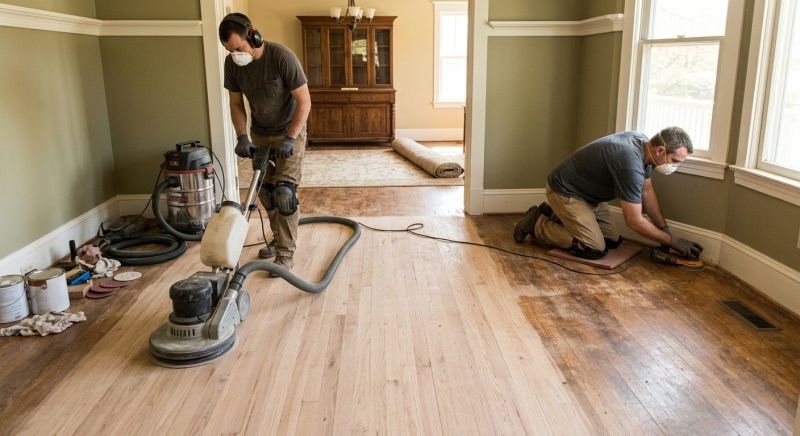 Hardwood Refinishing in Alpharetta, GA