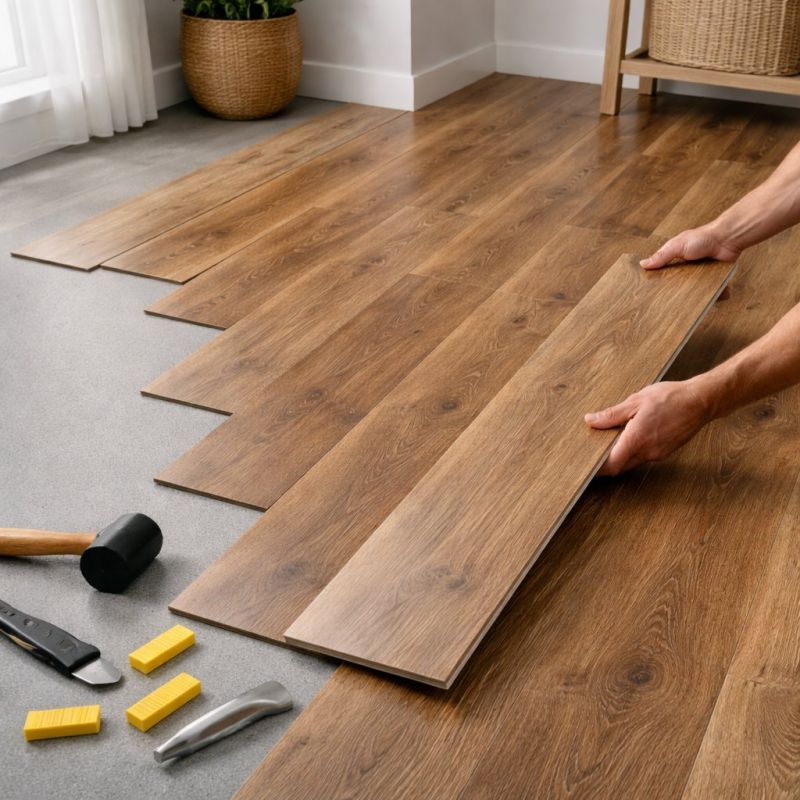 Vinyl Plank Floor Installation in Boulder, CO