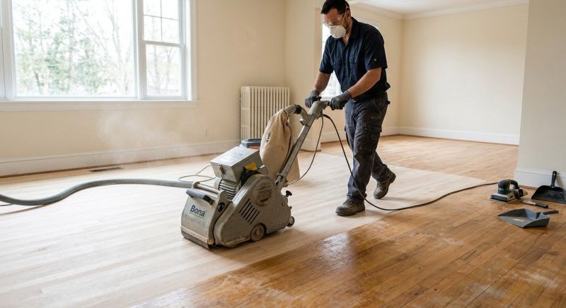 Ash Floor Refinishing in Olathe, KS