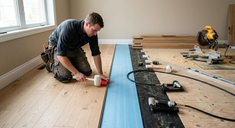 Finished Floor Installation in Fort Worth, TX