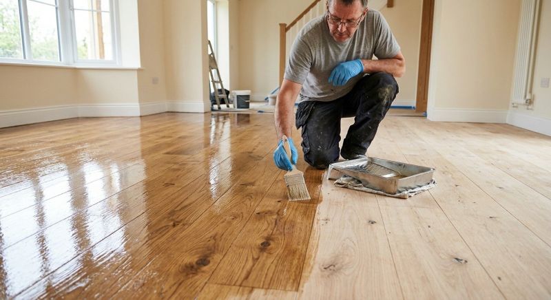 Floor Varnishing in Olathe, KS