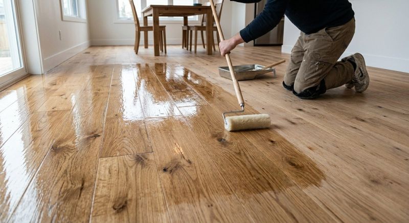 Floor Varnishing in Olathe, KS