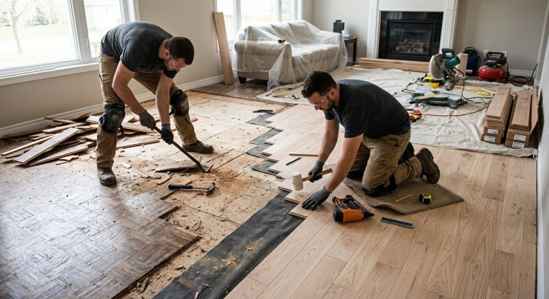 Hardwood Floor Installation in Fort Worth, TX