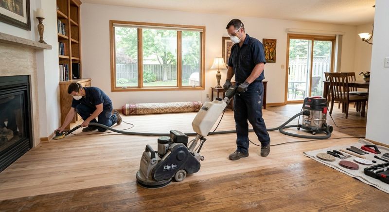 Hardwood Floor Renovation in Manassas, VA