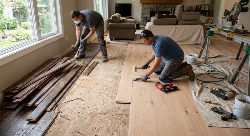 Hardwood Replacement in Manassas, VA