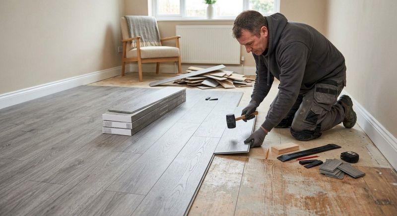 Laminate Floor Replacement in Roseville, CA