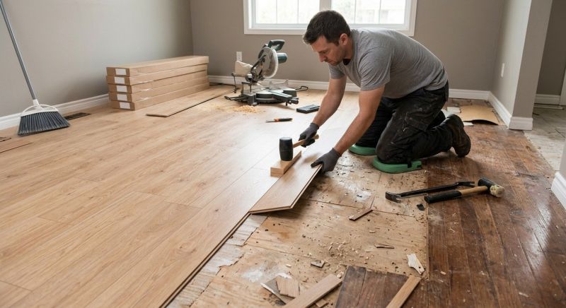 Laminate Floor Replacement in Longmont, CO