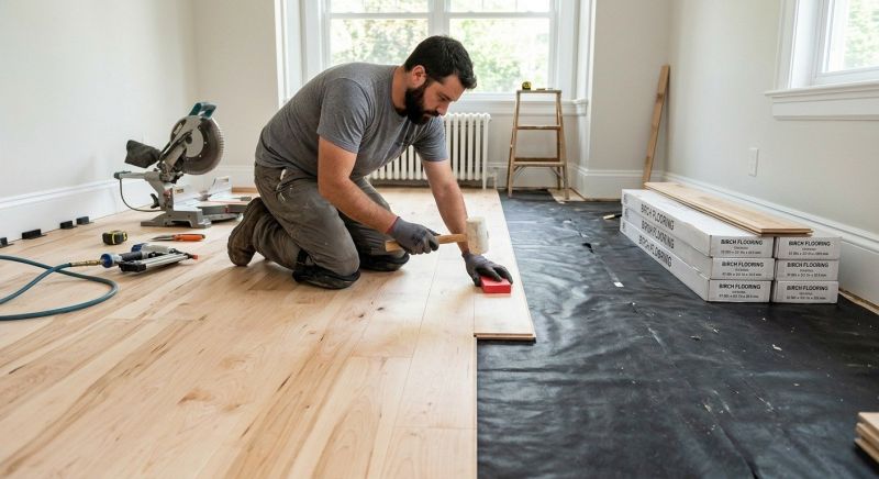 Maple Flooring Installation in Austin, TX