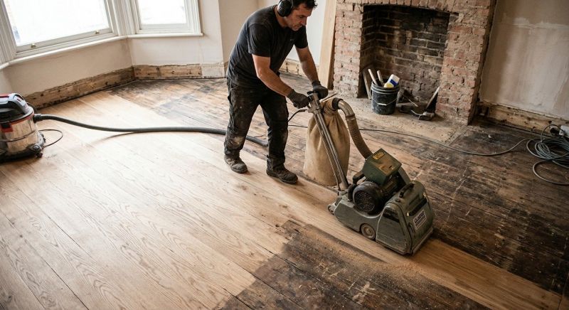 Oak Floor Refinishing in Alpharetta, GA
