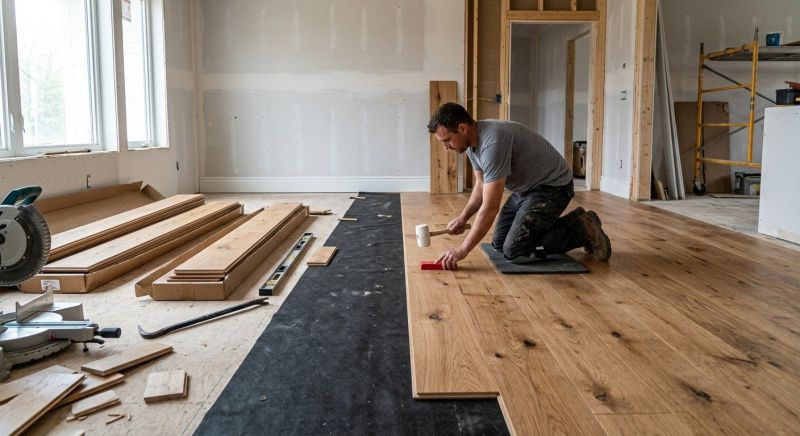 Plank Floor Installation in San Antonio, TX