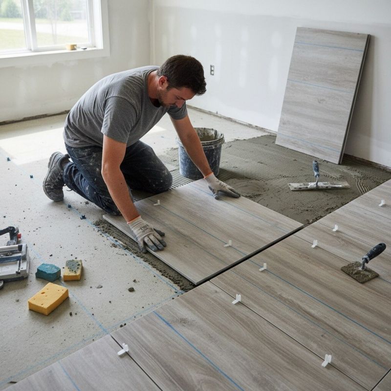 Slate Tile Floor Installation in Baltimore, MD
