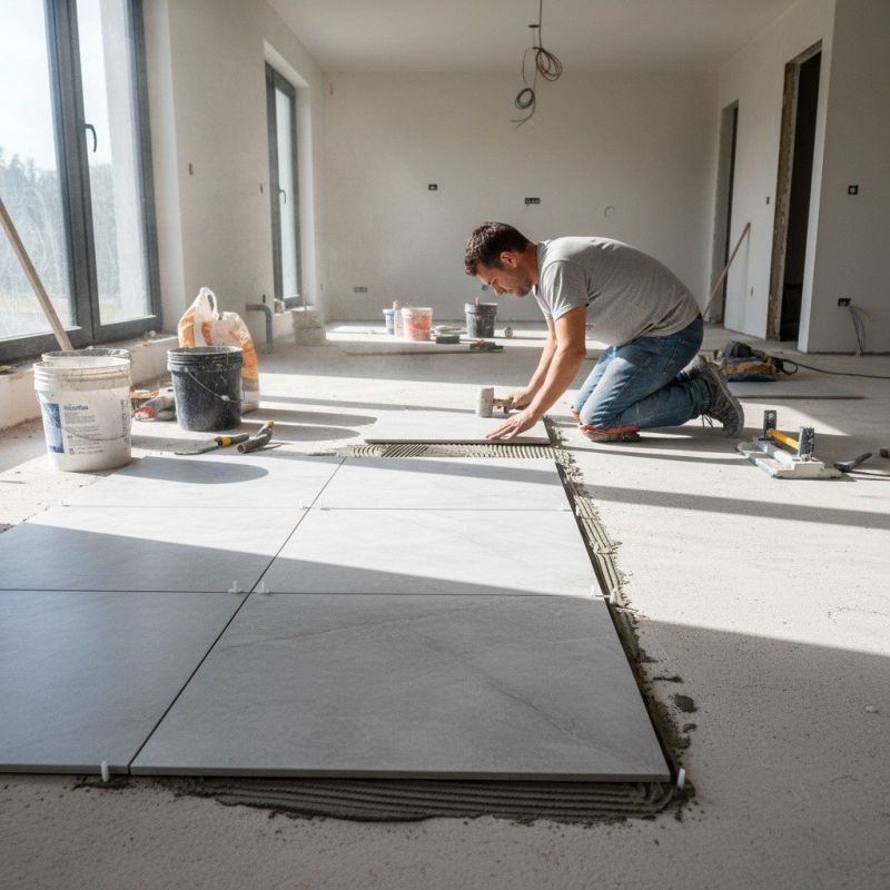 Slate Tile Floor Installation in Baltimore, MD