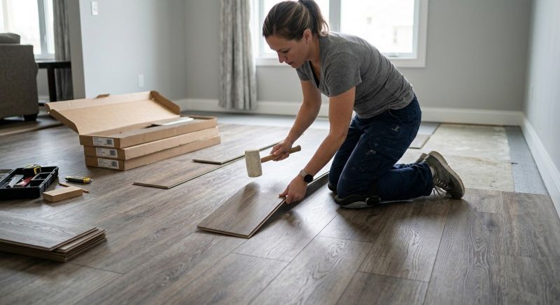 Vinyl Plank Floor Installation in San Antonio, TX