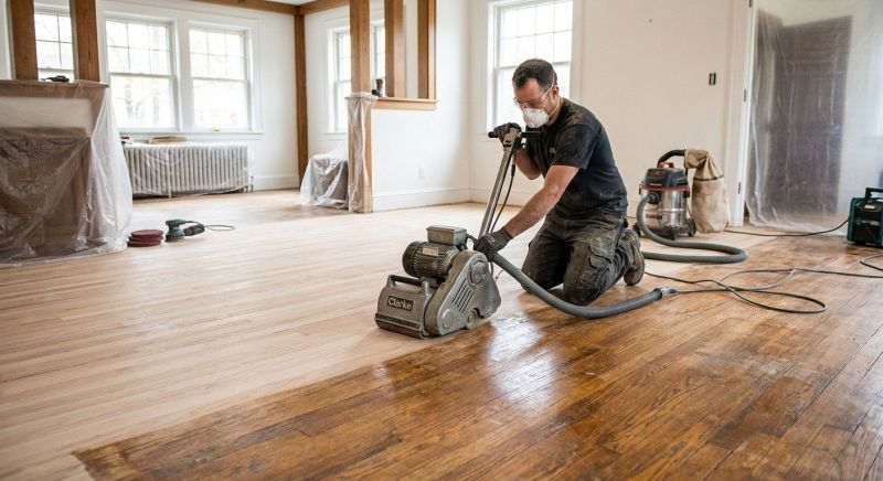 Wood Floor Refinishing in Alpharetta, GA