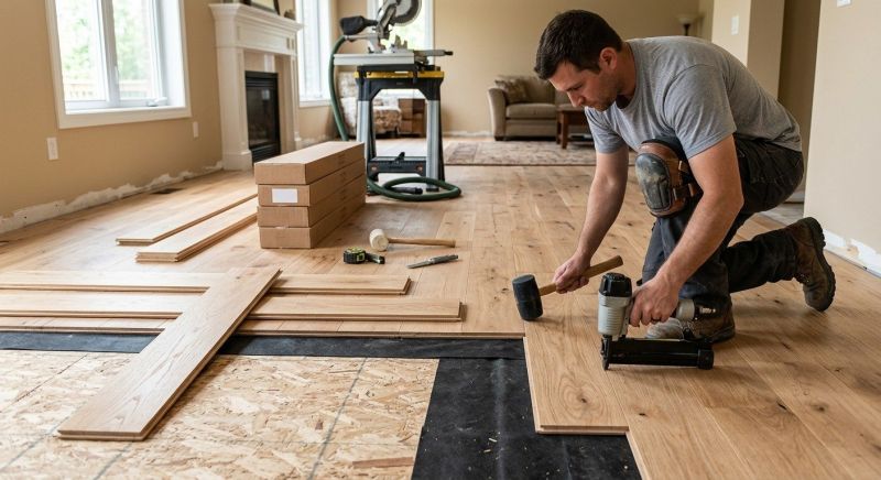 Wood Flooring Installation in Manassas, VA