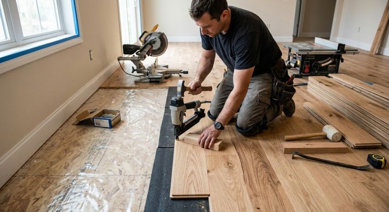 Wood Flooring Installation in Manassas, VA